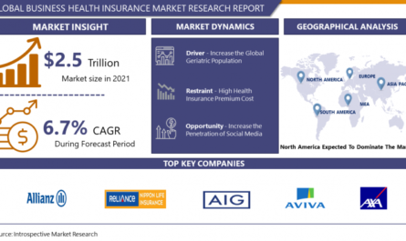Business Health Insurance Market Trend 2023, Industry Growth by Global Major Companies Profile, Competitive Landscape and Key Regions 2030