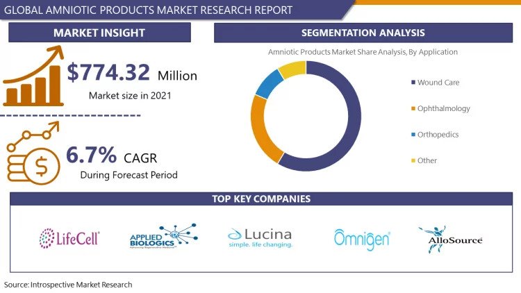With CAGR Of 6.7%, Amniotic Products Industry Is Expected To Reach USD 1219.19 Million By The Year 2028|Report By IMR